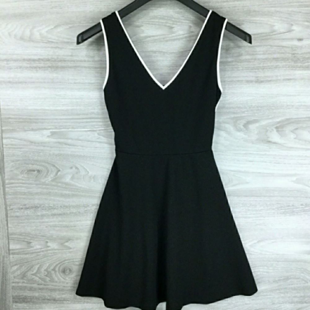 Love...Ady Skater Black Dress